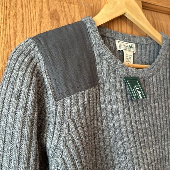L.L. BEAN Women's Commando Merino Lambs Wool Sweater *NEW* - Picture 9 of 10